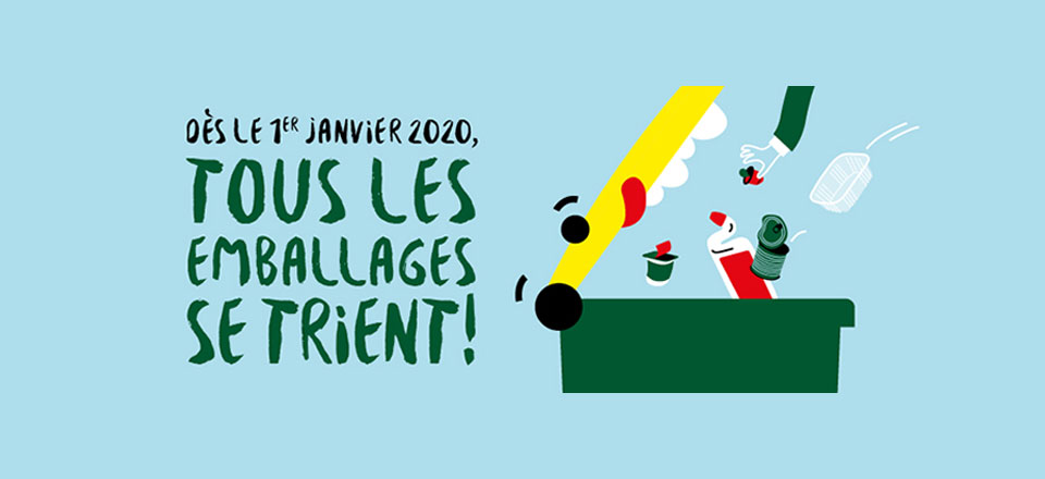Tri des déchets : de nouvelles consignes pour 2020