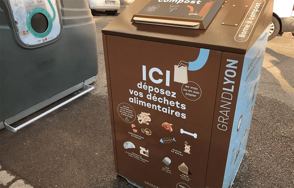 Les Bornes à Compost Sont Arrivées