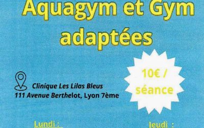 Séances de Gym et Aquagym avec Fit And Fan
