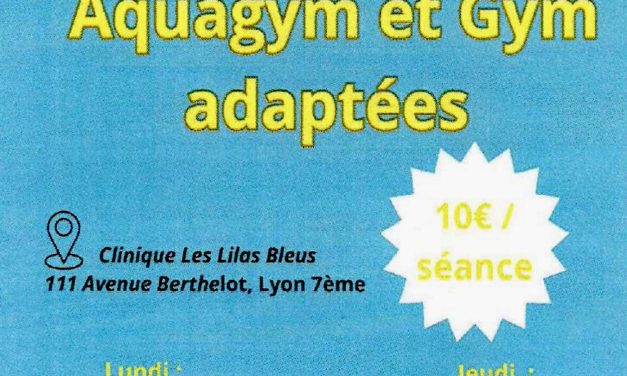 Séances de Gym et Aquagym avec Fit And Fan